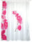MSV Anti-Schimmel Duschvorhang - Anti-Bakteriell, waschbar, wasserdicht, Polyester, 180x200cm Lanyu Weiß Orchidee