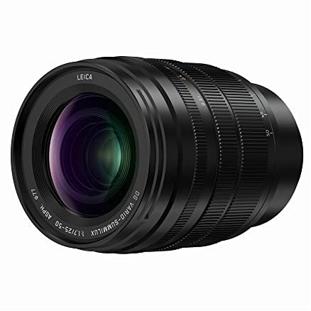Panasonic LUMIX Micro Four Thirds Kamera-Objektiv, Leica DG Vario-SUMMILUX 25-50 mm F1.7 ASPH, stufenlose Blende, Videoleistung, H-X2550