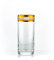 Crystalex Longdrinks Wassergläser Barline Gold Kristallgläser 300 ml 6er Set Bohemia