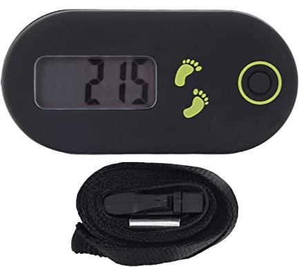 Podomètre, Podomètre 3D pour la Marche, Mini Compteur de Pas Précis pour Marcher avec Clip et Cordon, Podomètres de Marche pour les Pas, Suivi des Pas pour Femmes, Hommes et Enfants