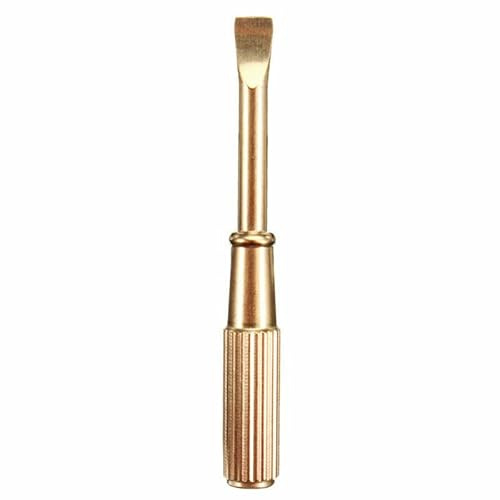 Screwdriver Titanium Steel Mini Screw Driver For Love Bracelet (Rose Gold) | Bracelet Repair Screwdriver Tools Construction Non Slip Handle 48x6x4mm