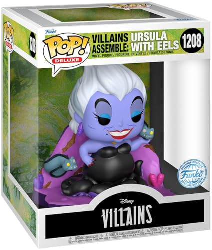 Funko Pop! Deluxe: Disney Villains Assembly: Ursula with Eels (Assembly) (Special Edition) #1208 Vinyl Figure
