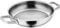 WMF Ultimate - Sartén de acero inoxidable (24 cm, sin revestimiento, base plana, inducción, acero inoxidable Cromargan pulido, apta para horno, apta para lavavajillas