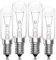 BrightArk Cooker Hood Bulbs 28W Screw Extractor Hood Bulb, E14 Extractor Fan Bulb Oven Light Bulb Dimmable, SES Small Screw Hood Light Bulb for Kitchen, Warm White 2700K, AC 220V-240V, Pack of 4