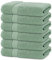BANANALU 6 Badetücher 70x140 cm 100% Baumwolle Badetuch Duschtuch Mintgreen