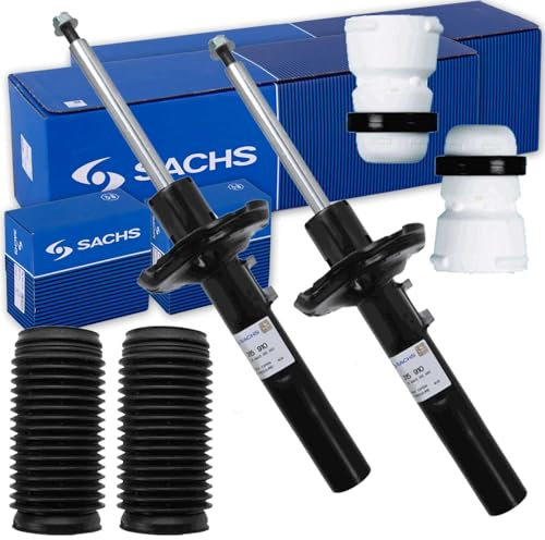 2x SACHS Stoßdämpfer + Protection-Kit vorne für Golf 7 A3