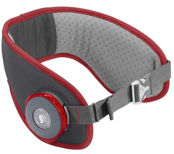 Step by Step Mechanischer Hüftgurt Easy Belt „Red“, rot, ergonomische, mechanische & kinderleichte Einstellung, LED-Funktion, optimaler Sitz