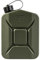 BW® Proper RAL 6031-F9 Bidon de carburant en métal 2 l Vert olive/vert bronze Fabriqué en Europe