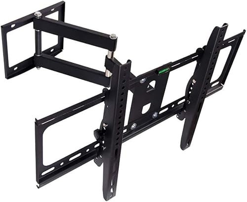 Telescopic Folding LCD TV Mount Rack with 90 Degree Rotating Wall Hanging Bracket