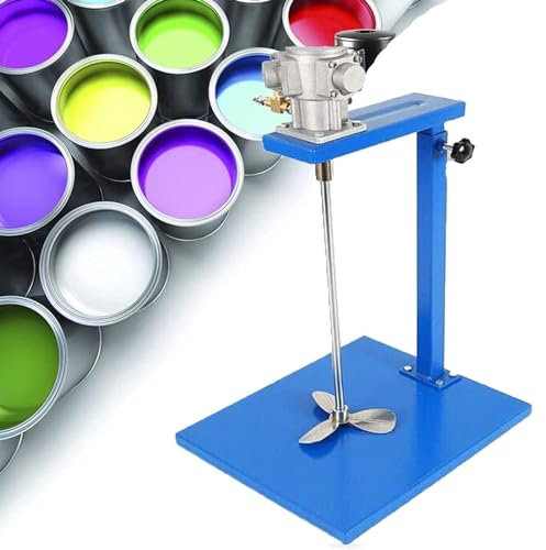 SBCGFY Pneumatischer Farbmischer, Mixer, Rührer, Kitt, Pulver, Dope, Epoxidharz, Zement, Tintenbeschichtung, Mischwerkzeug, Dosenschüttler, 20 l