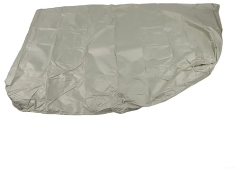 Sandkasten Abdeckung Garten 190T Beige Wetterfest Schmutzabweisend Einfache Reinigung Aufbewahrung Schutz für Sandkästen im Außenbereich Größe 120x120x20cm(120 * 120 * 20cm)