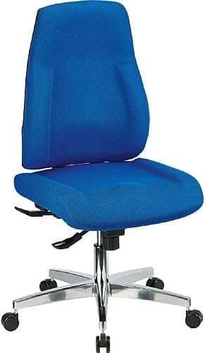 Topstar P91 Bürodrehstuhl, Stoff, Blau, 68 x 48 x 111 cm