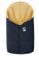 Eisbärchen 963 MA Kleiner Lammfellfußsack in marine/blau