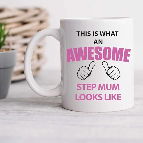 60 Second Makeover Limited This is What an Awesome Step Mum Looks Like Mug Gift