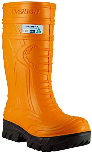 COFRA 00040-014.W46 - Stivali di sicurezza S5 MET arancione termico, taglia 46