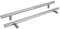 goldenwarm LS201BSS224 15 tiradores de acero inoxidable, tiradores de barra, distancia entre orificios de 224 mm, para puertas, armarios, cajones, muebles y cocina