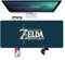 IGIRC Tapis De Souris De La Légende Zelda Wilderness 700X300Mm, Speed Gaming XXL avec Base Épaisse De 2Mm, pour Ordinateurs Portables, Pc, D