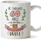 MUGFFINS Taza 60 Cumpleaños -Regalos Originales y Divertidos para Aniversarios y Cumpleañeros