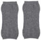 SUPVOX - 1 paio di ginocchiere in lana, corte, calde, in cashmere, antiscivolo, morbide, calde, per donne e anziani, colore: grigio scuro