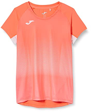 Joma Elite VII T-Shirt de Running pour Fille, Garçon, 901020.040, Corail Fluo, XXXXS-XXXS