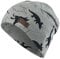 Sterntaler Baby-Jungen Slouch-Beanie Dino2 Mütze, Silber, 51