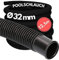 12,1 Meter Kalitec Poolschlauch 32mm, schwarz I Schwimmbadschlauch 32 mm I Schlauch Pool I Schlauch für Poolpumpe I flexibler Wasserschlauch I 32mm Pumpenschlauch I Formstabil und Trittfest