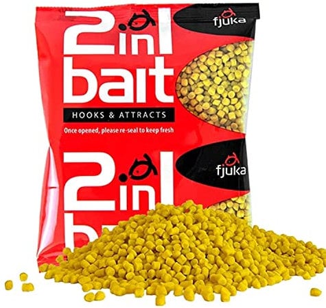 Fjuka Micros 2in1 Bait, 3 mm pellet size, Yellow