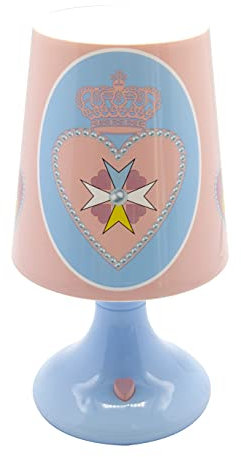 Joy Toy Prinzessin HERZENS Orden Mini LED Lampenschirm - Batterie betrieben (3X AA Nicht enthalten) - in Geschenkpackung 10x10x19 cm