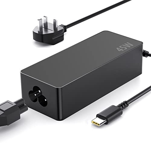 Chromebook USB C Charger 45W, CYD 45W usb c laptop charger made for Dell Chromebook 3100 13 (3380) 3100 2-in-1 3110 2-in-1 7486 2-in-1 3110 HP Chromebook X2 12-F014DX 12-F015NR USB C PD Charger Series