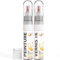ipixline Kit Retouche Peinture Carrosserie Voiture - Stylo Correcteur Peinture 30 ml, Vernis Brillant 1k 30 ml - Compatible avec Ral - Gris Anthracite 7016