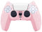 Ceozon Silicon Skin Case Accessories for Ps5 Controller Soft Anti-Slip Protector Cover Pink