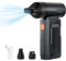Kairey Compressed Air Duster, 130000RPM Air Blower 5 Gear Portable Jet Fan Adjustable Reusable Electric Handheld Fan for Cooling, PC Car Keyboard Wash, Air Bed, Hair Dry, Camping Emergency