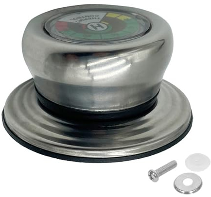 Wilgure Handelsübliches Kochgeschirr Zubehör Deckelknopf Thermometer Aus Edelstahl Für Sautöpfe Und Suppenkessel. Hochtemperaturbeständiger Kochdeckel