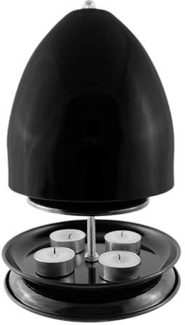 LPACXBYD Teewachserhitzer Winter-Handwärmer, doppelwandiger Heizkörper, Heizung, Kamin ohne Strom, Terrasse, Schlafzimmer, Teelichtheizung, wärmende Öfen