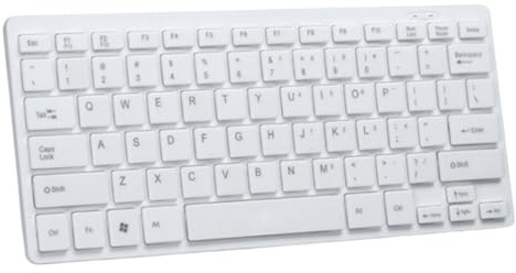 Clavier USB Style Chocolat - Clavier pour Ordinateur Portable | professionnel de couleur neutre | Accessoire d'écriture compact et ergonomique, connexion USB avec câble, dispositif d'entrée
