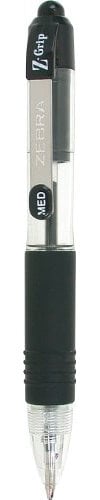 Zebra 2236 Z-Grip Mini-Kugelschreiber, Schwarz