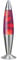 rabalux 4106 Tischleuchte Lavalampe Lollipop 2 aus Metall Glas orange/ lila/ silber Ø11cm H:42cm mit eingebautem Schalter