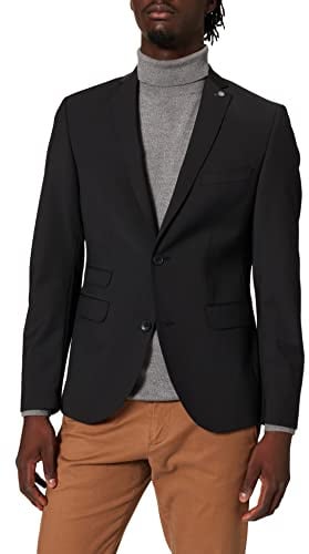 CG CLUB of GENTS Herren Anzugsakko CG AMF-Cliff, 30-031S0/90 (Schwarz), Gr. 54