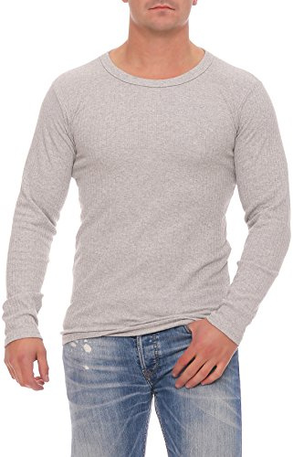 cocain Herren Thermo Unterwäsche Set Hemd/Hose oder 2 Stück Lange Thermo-Unterhemden oder Thermo-Unterhosen Gr. 5 - 10 innen angeraut, 3 Farben wählbar