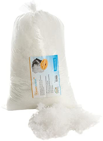 Kissenoutlet24 2kg Faserkugeln aus 100% Polyesterhohlfasern super weich waschbar antiallergisch Füllmaterial Made in Germany