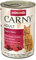Carny Katzen Nassfutter Rind + Herz (6 x 400g), Katzen Nassfutter von animonda ohne Getreide und Zucker, mit frischen fleischlichen Zutaten