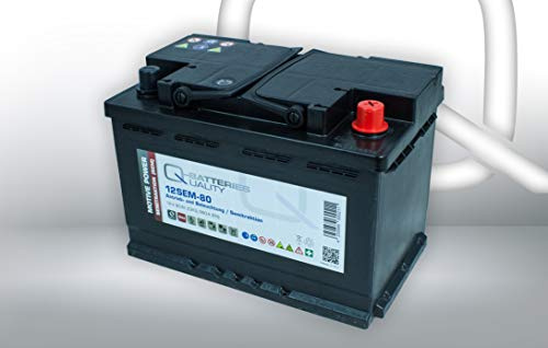 Batterie pour bateau ou caravane q-batteries 12sem-80 Ah