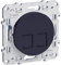 Schneider Electric - Odace, prise double RJ45 Anthracite, grade 3 (multimédia) cat. 6 STP, à vis - S540486