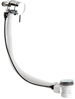 Bristan W BATH09 C Bath Filler with Pop up Waste and Overflow C, Chrome