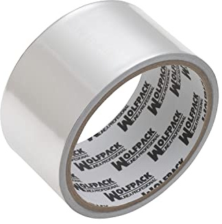 Wolfpack 14060124 Klebeband, Aluminium, 48 mm. 45 m x 66 mic