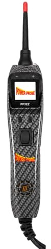 Power Probe PP3EZ Automotive Circuit Tester 12V 24V – Voltmeter, Polarity Tester, Continuity Checker & Component Activator with EZ Diagnostics, EZ Learning, 180° Flip Screen, 8A Breaker (Carbon)