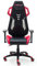 Sharkoon MC Racing Sedia da gaming, colore rosso, nero, sedia da scrivania regolabile in altezza, portata fino a 120 kg