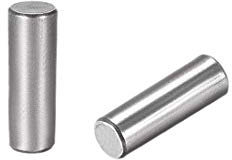 Acciaio al carbonio GB117 25 mm Lunghezza 8 mm X 8,5 mm Piccolo diametro punta 1:50 Perno conico 15 pezzi