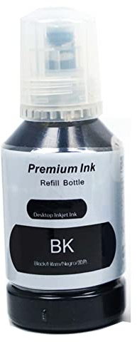 Cartridgeify 102 Schwarz Tinte Kompatibel mit 102 Tintenpatronen Nachfülltinte Schwarz, für EcoTank ET-4856 ET-2750 ET-2751 ET-4750 ET-2756 ET-3850 ET-4850 ET-2856 ET-3700 ET-3750 ET-4700 ET-2700