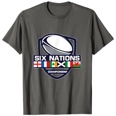 Sei Nazioni Rugby Torneo Maglietta